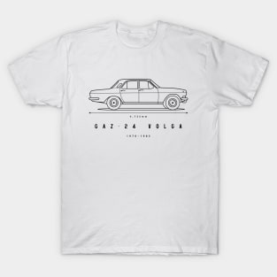 Volga GAZ-24 design T-Shirt